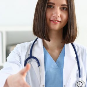 Relationships - nurse offering hand